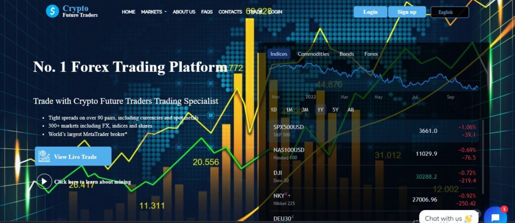 Crypto Future Traders website