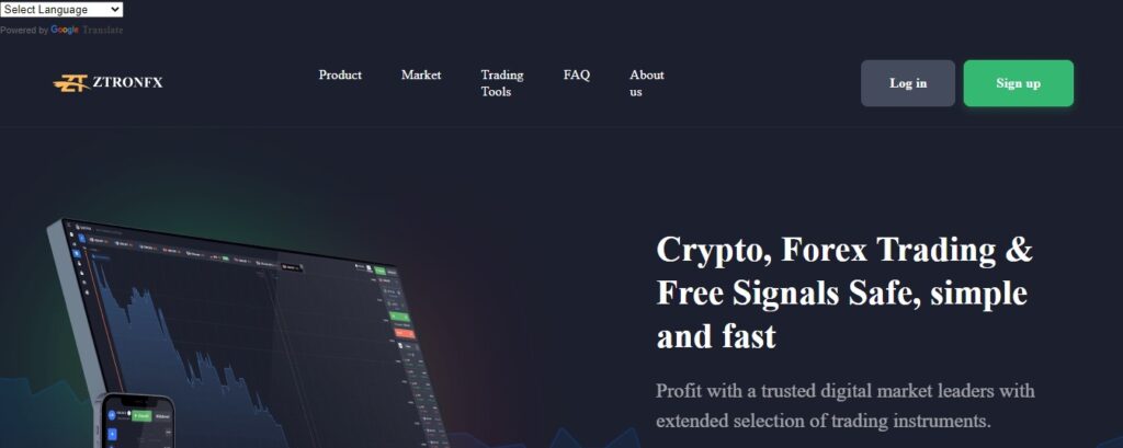 ZTronFX website